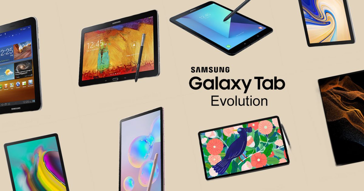 Samsung Tablets Have Evolved Over the Last Decade